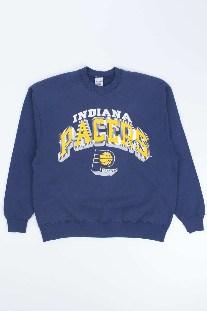 90' Indiana Pacers Crewneck Sweatshirt