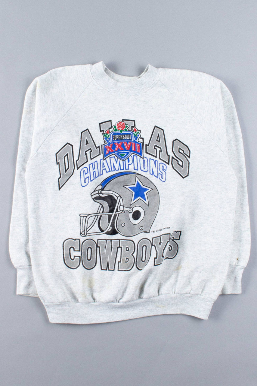 Dallas Cowboys Super Bowl XXVII Champions Sweatshirt