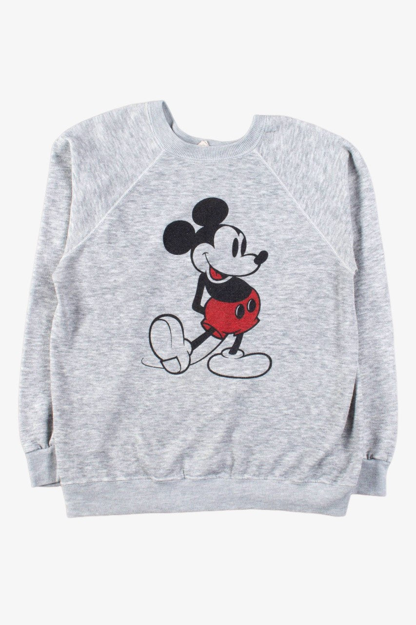'70s Vintage Raglan Mickey Mouse Sweatshirt