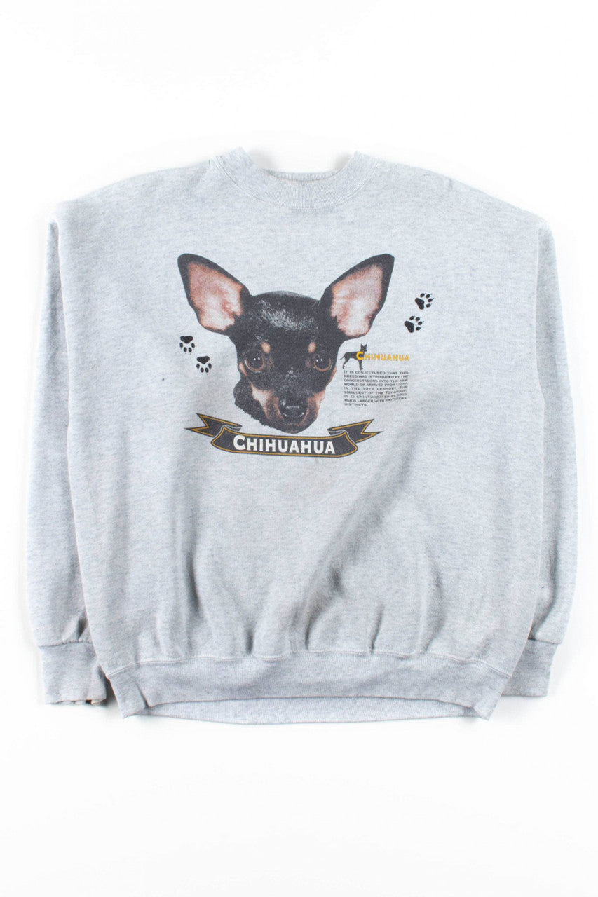 Chihuahua Face Sweatshirt