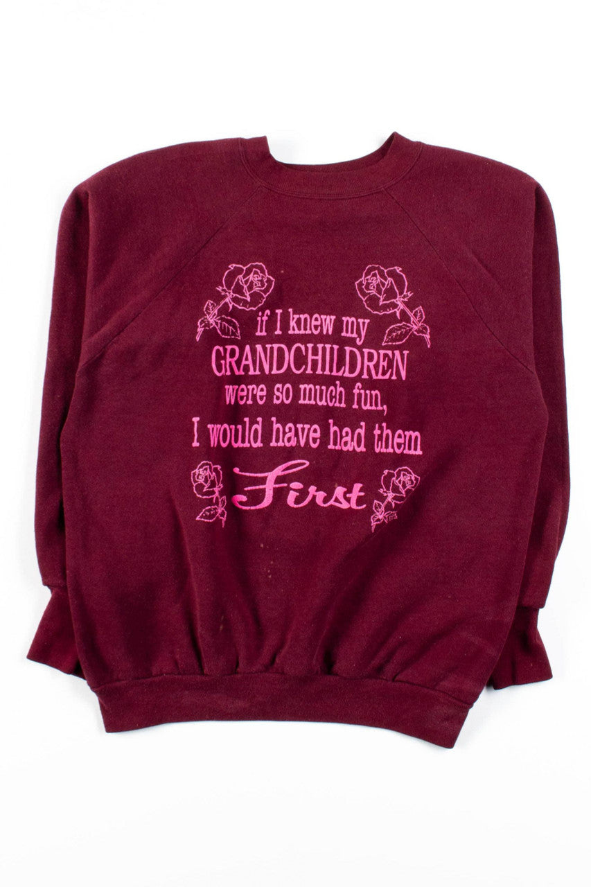 Fun Grandchildren Sweatshirt