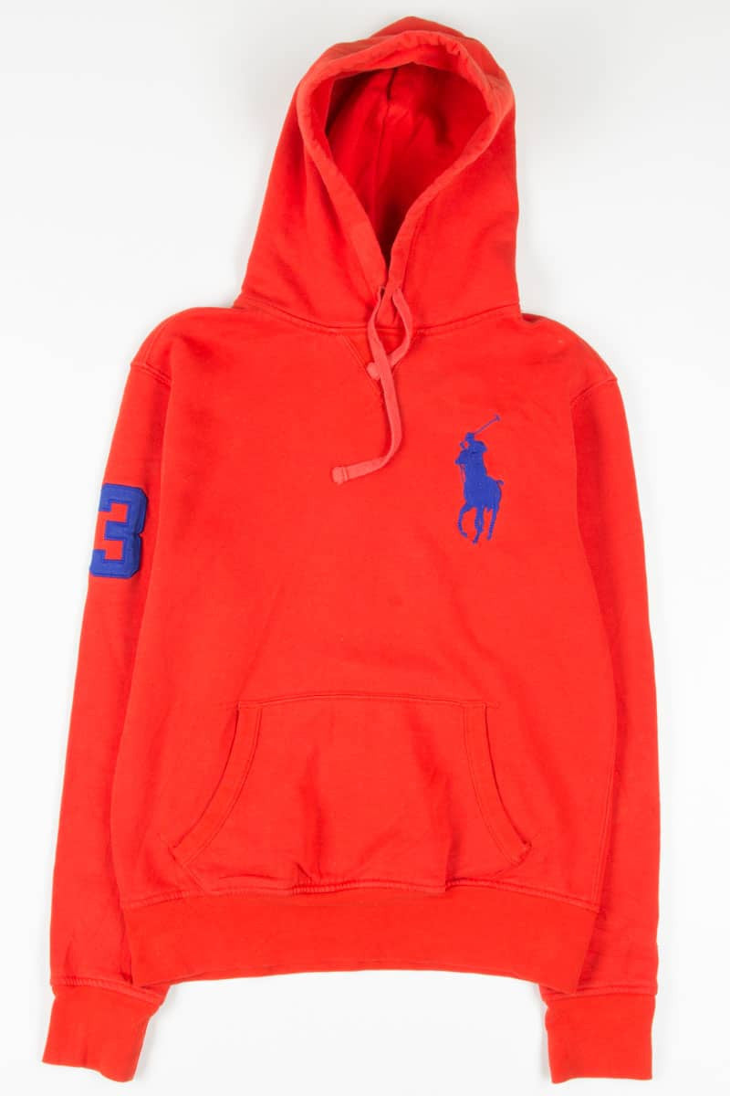 Burnt Orange Ralph Lauren Hoodie