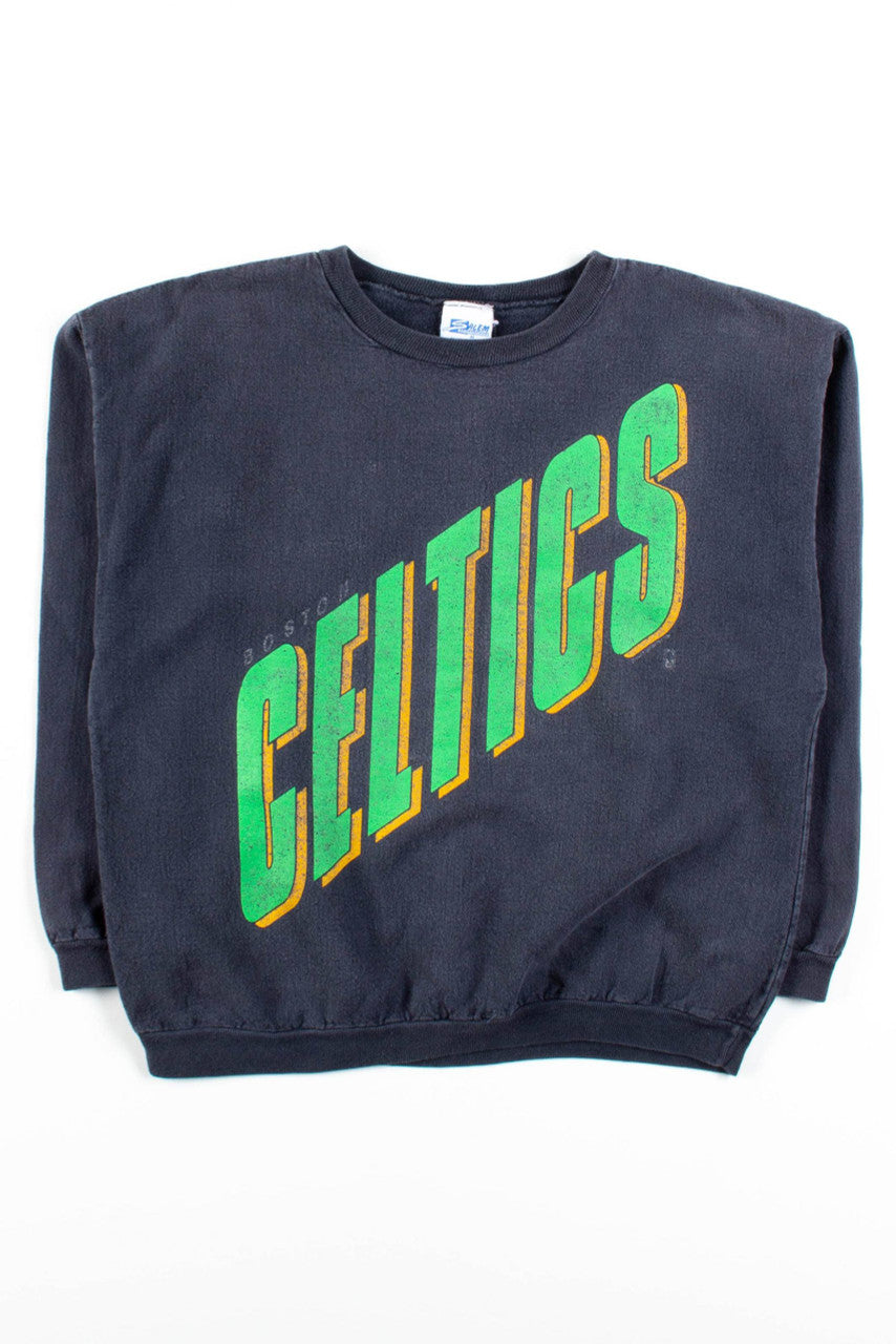 Boston Celtics Block Letter Sweatshirt