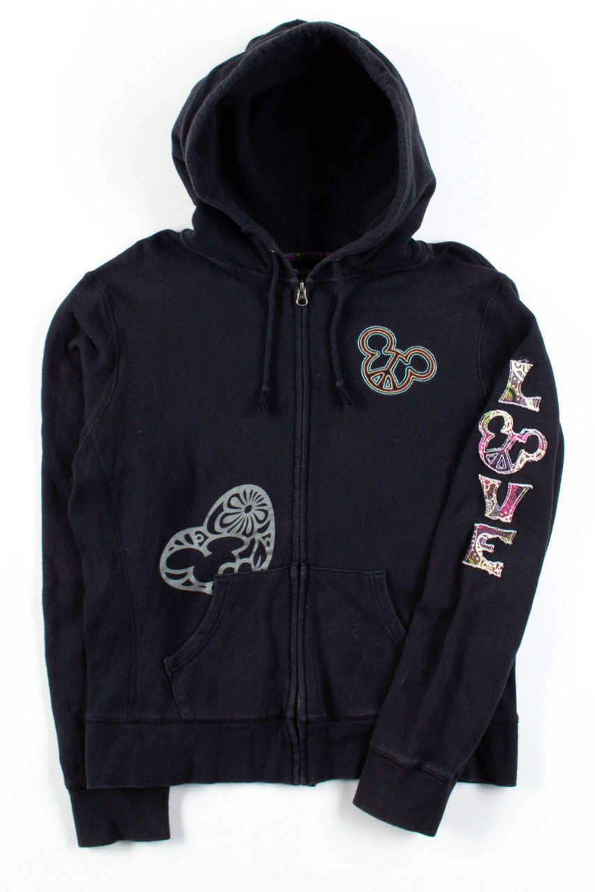 Hippie Disneyland Zip Hoodie