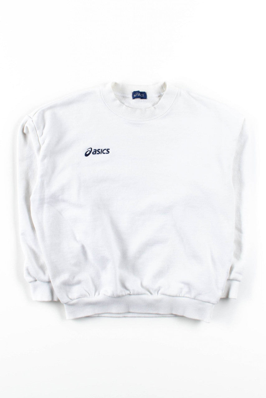 White Asics Sweatshirt