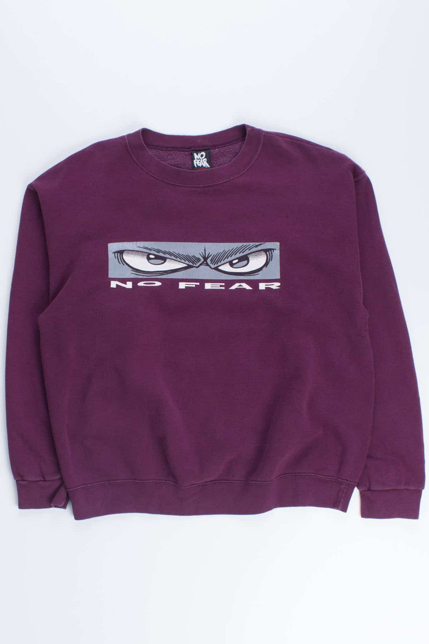 90s No Fear Crewneck Sweatshirt
