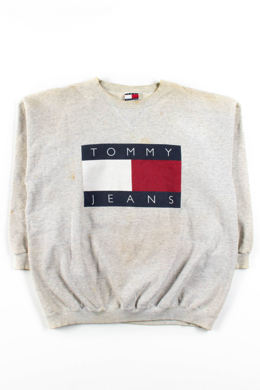 Grey Tommy Jeans Sweatshirt