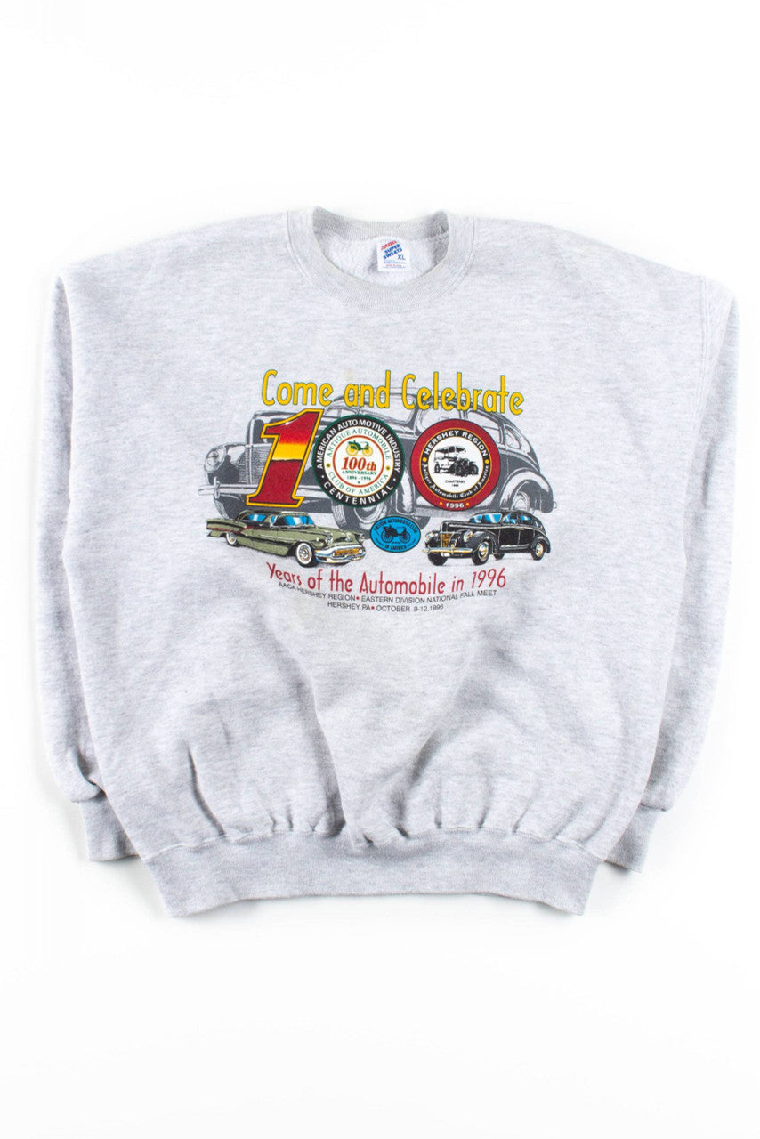 100 Years Of The Automobile Sweatshirt