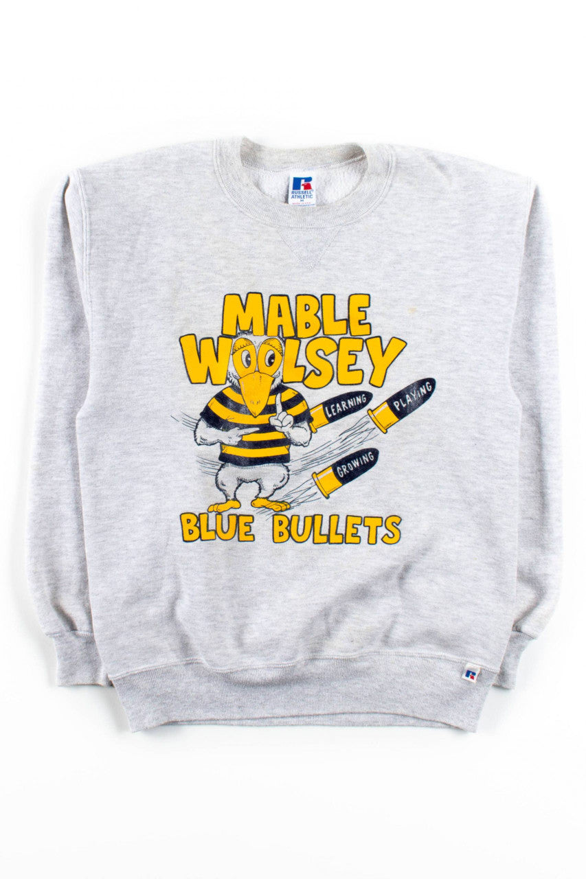 Mable Woolsey Blue Bullets Sweatshirt