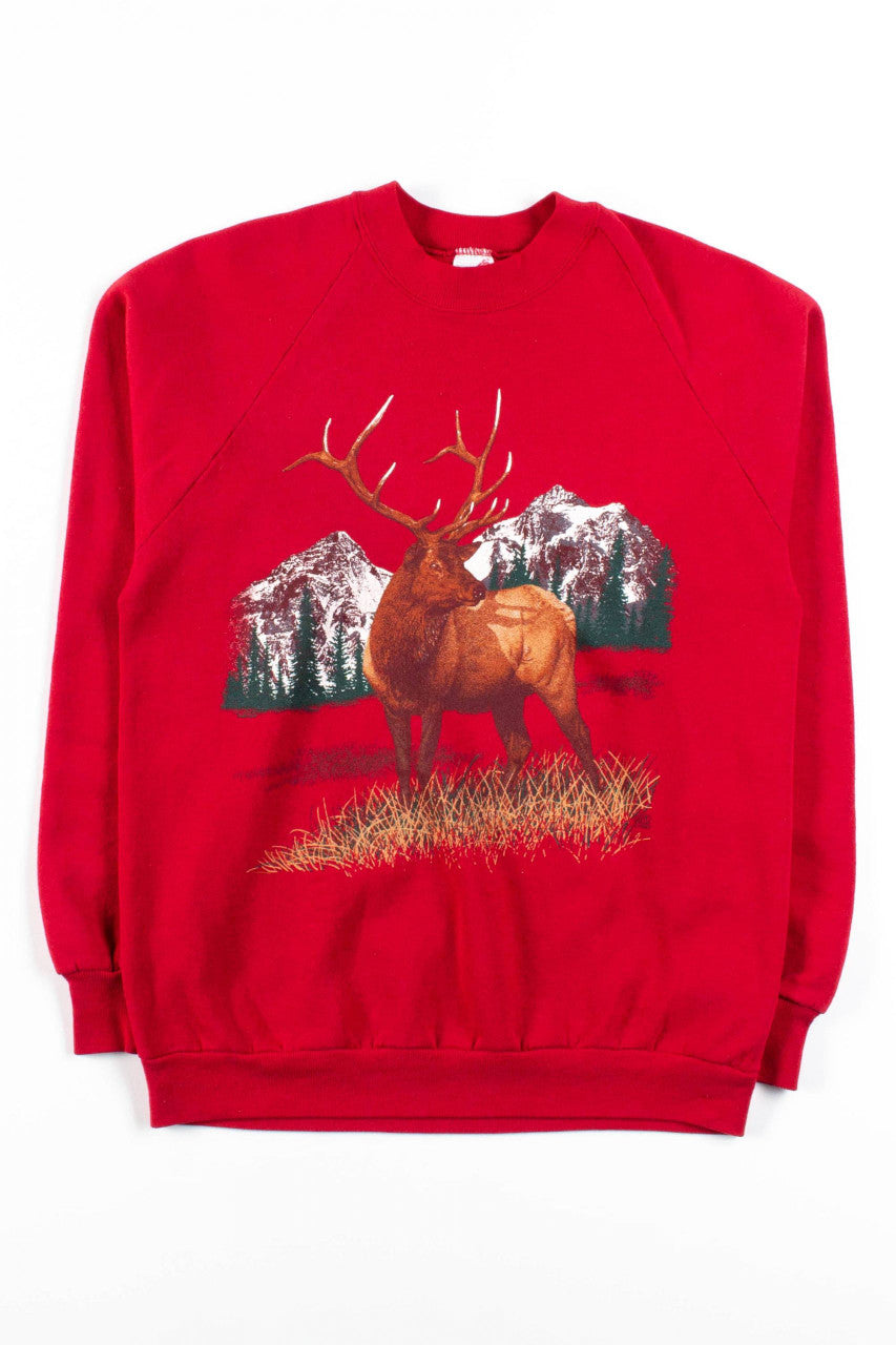 Red Elk Sweatshirt