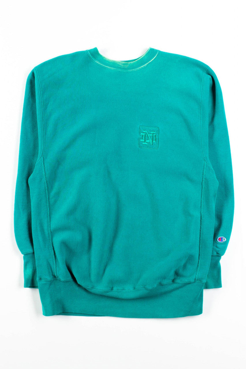 Teal Notre Dame Sweatshirt