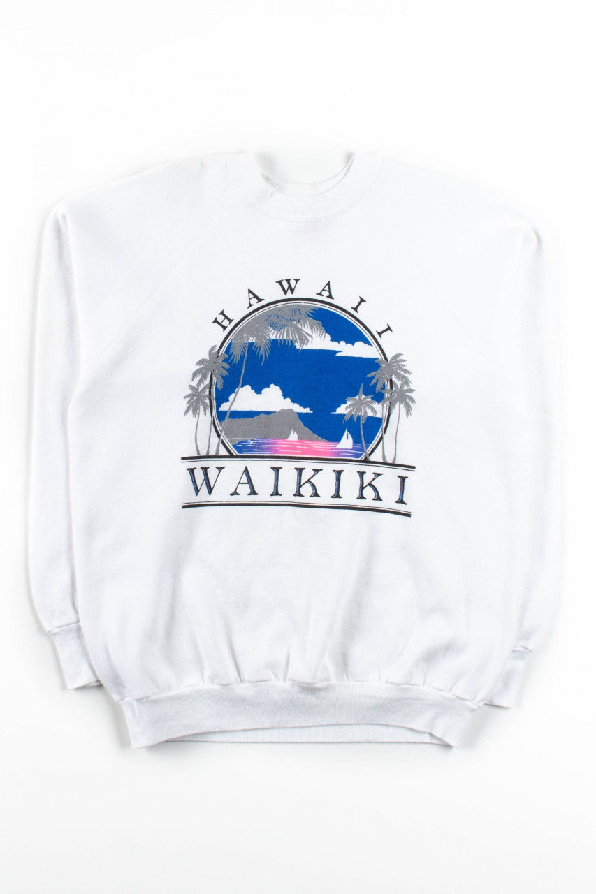 Waikiki Hawaii Sweatshirt 1