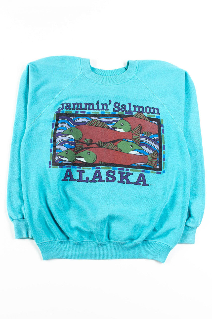 Jammin' Salmon Alaska Sweatshirt