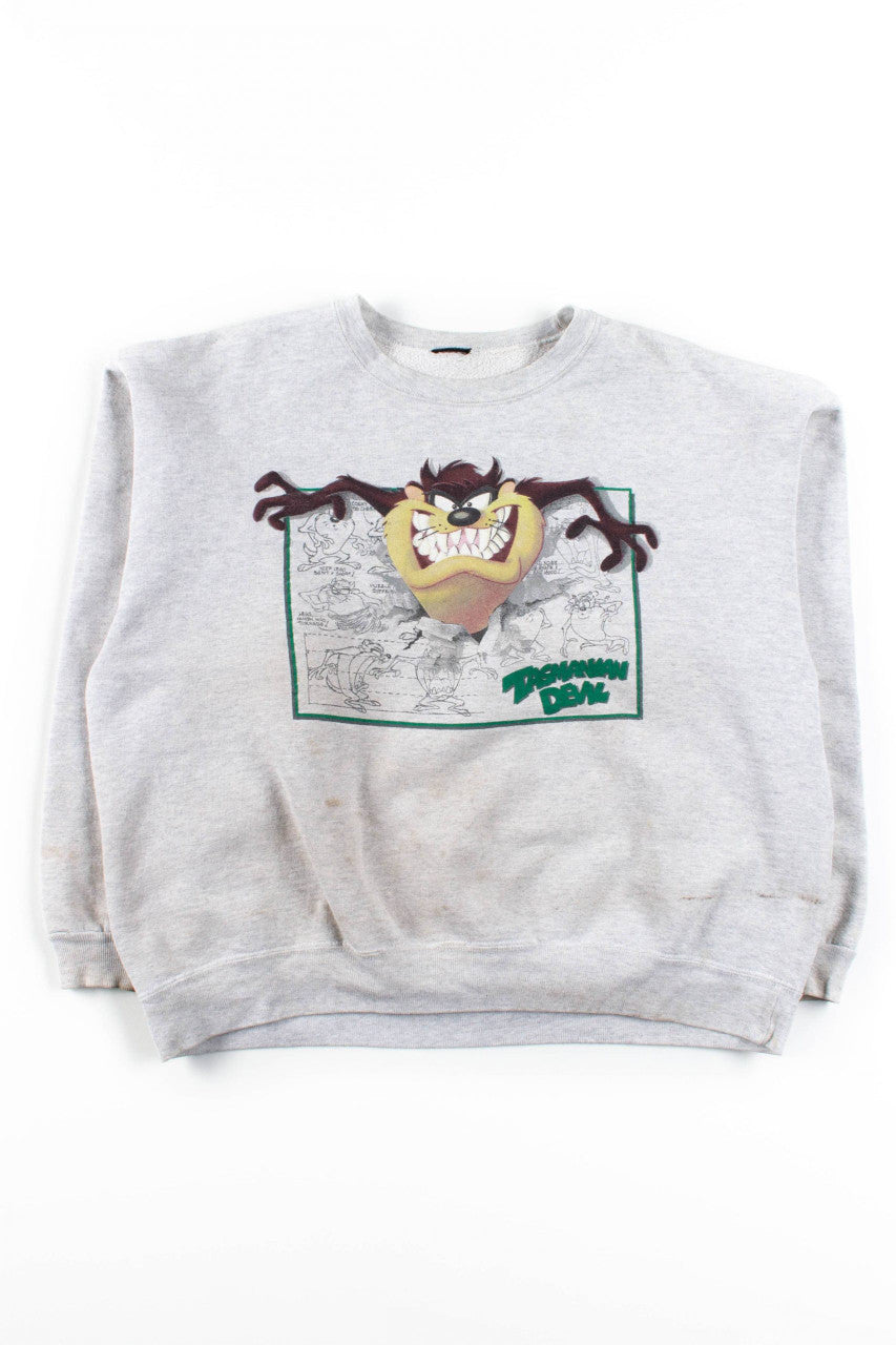 Tasmanian Devil Character Design Sweatshirt