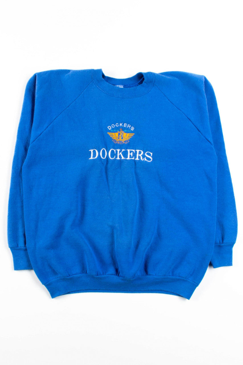 Blue Bootleg Dockers Sweatshirt