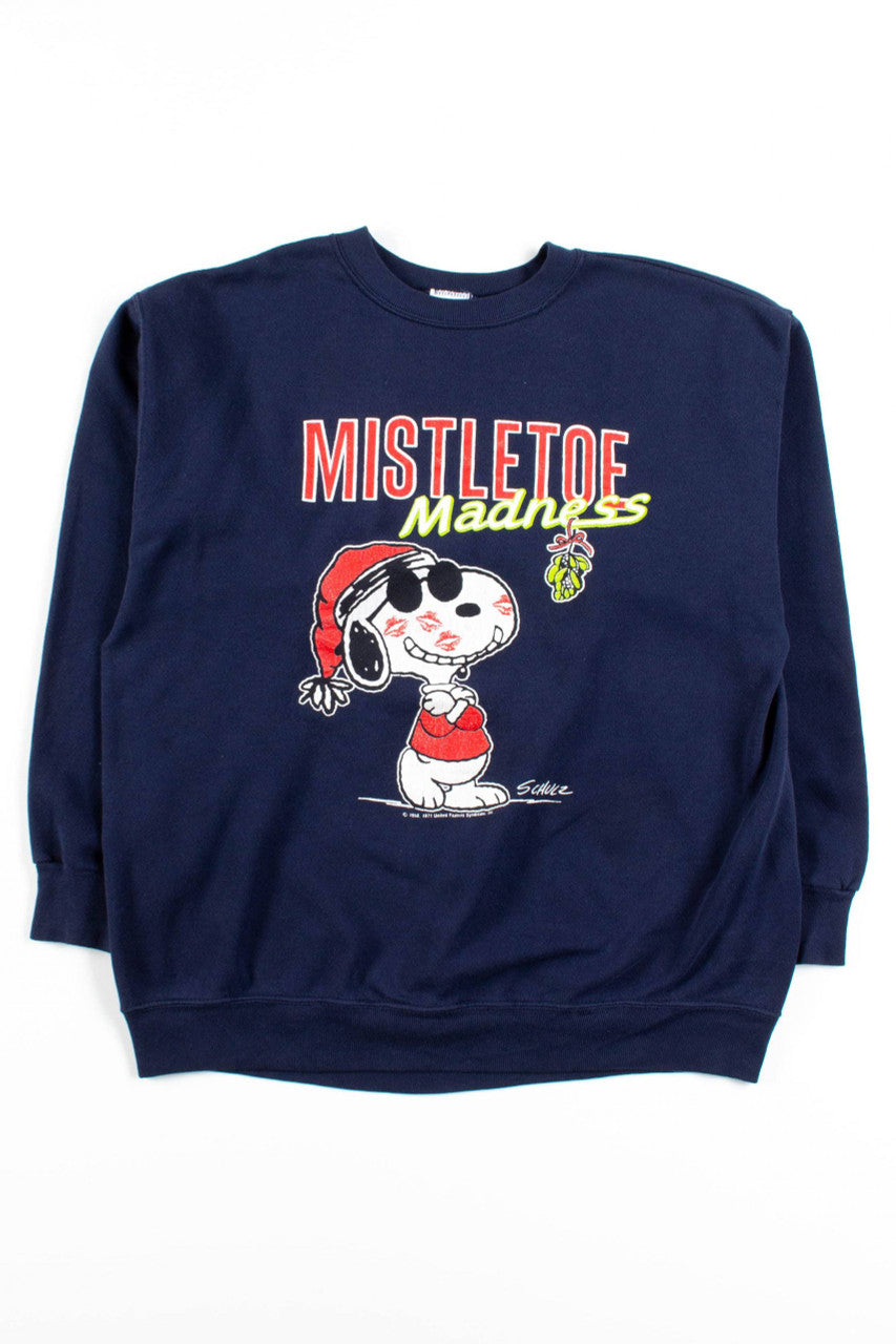 Snoopy Mistletoe Madness Sweatshirt