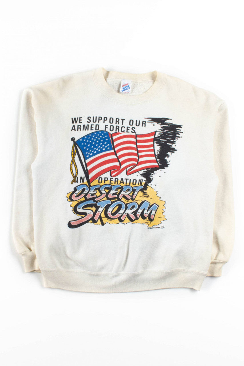 Operation Desert Storm Illustrated Sweatshirt