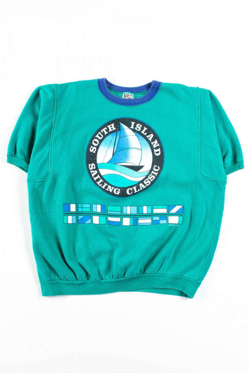 South Island Sailing Classic Short Sleeve Sweatshirt