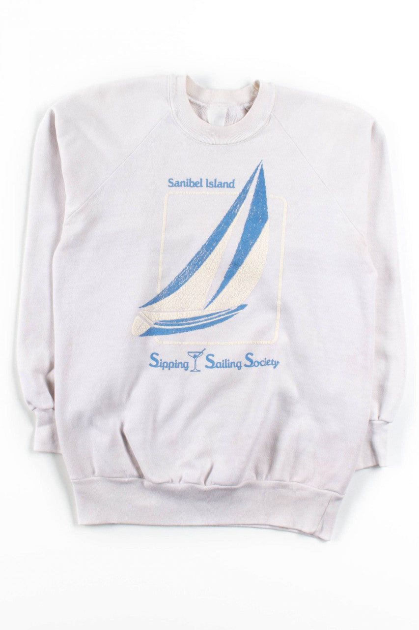 Sanibel Island Sipping & Sailing Society Sweatshirt