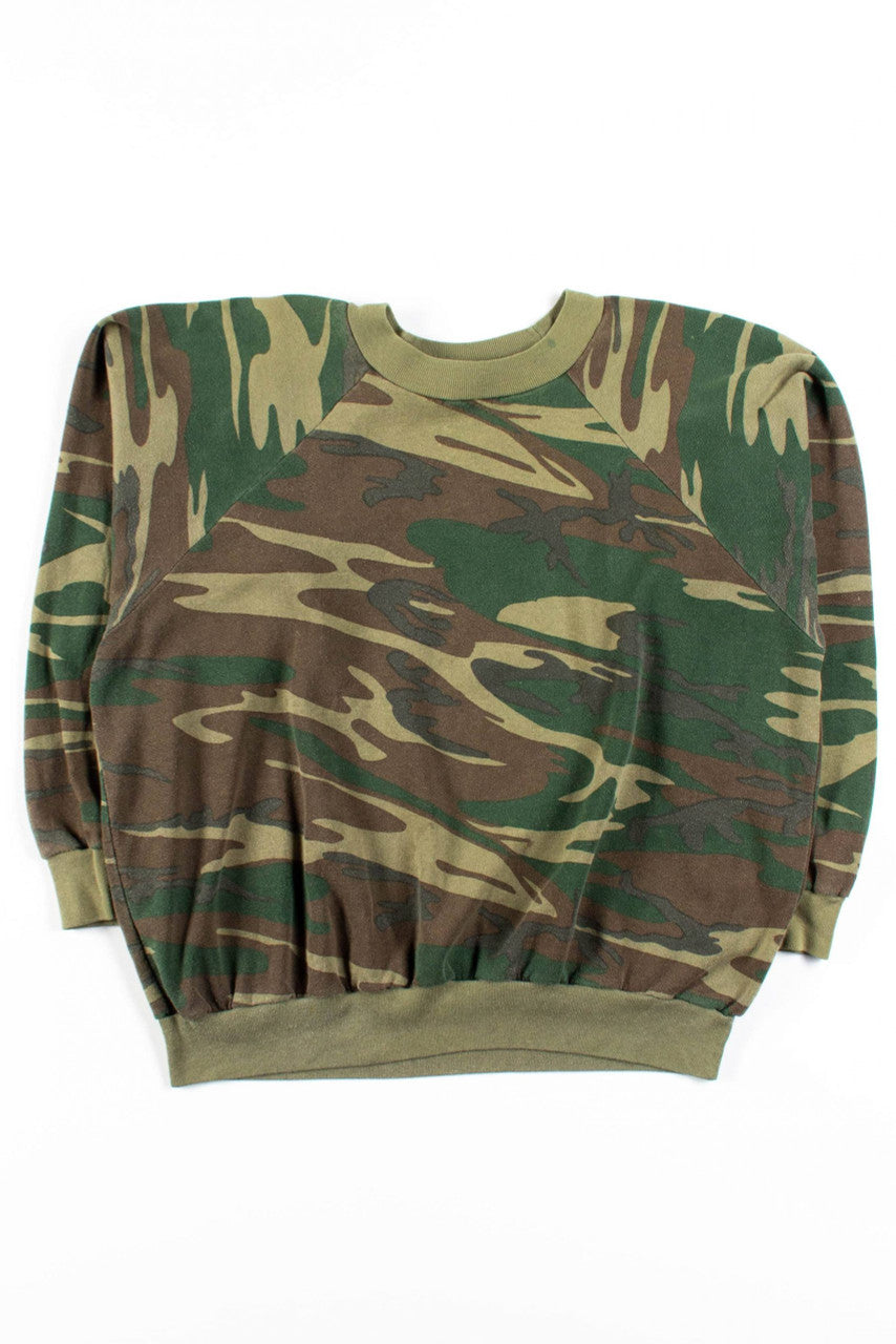Vintage Camouflage Sweatshirt