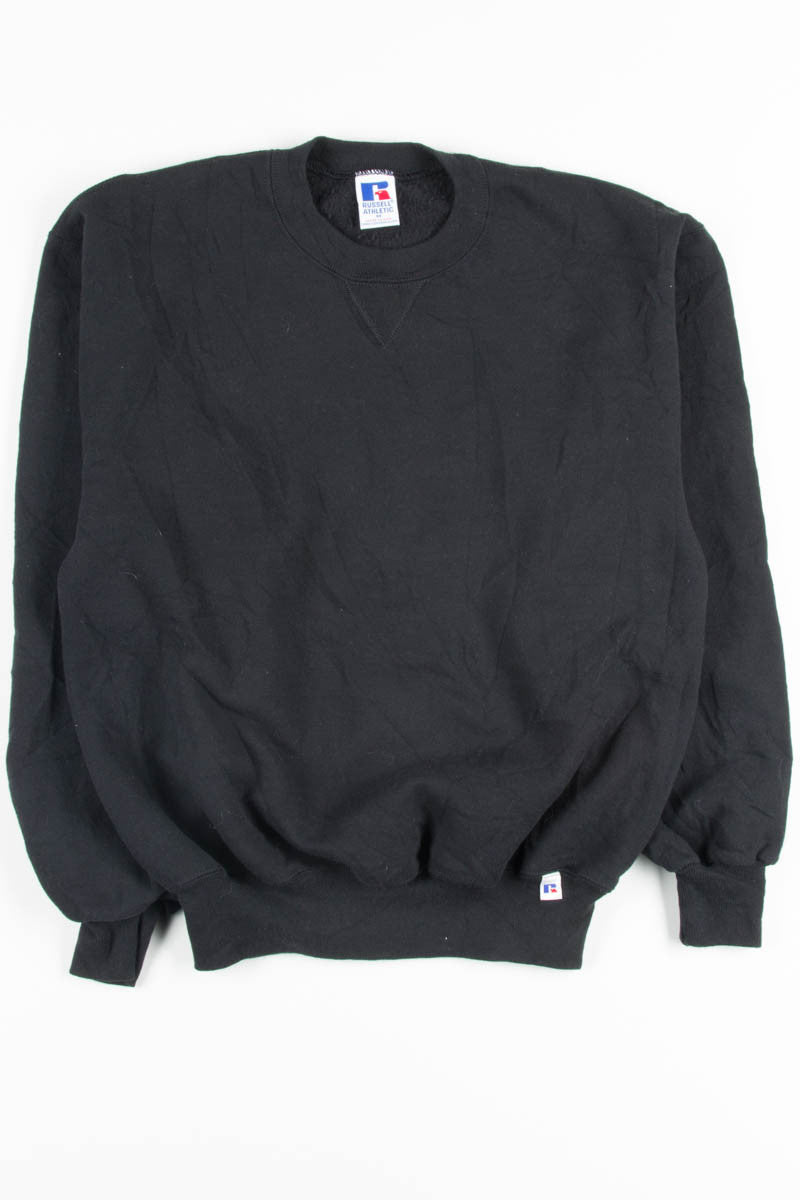 Black Recycled Sweatshirt 2