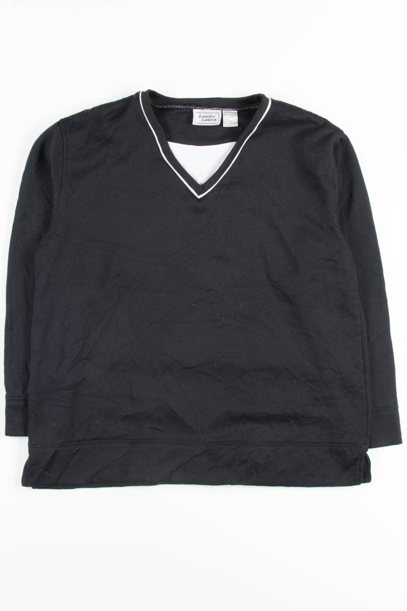 False V-Neck Sweater
