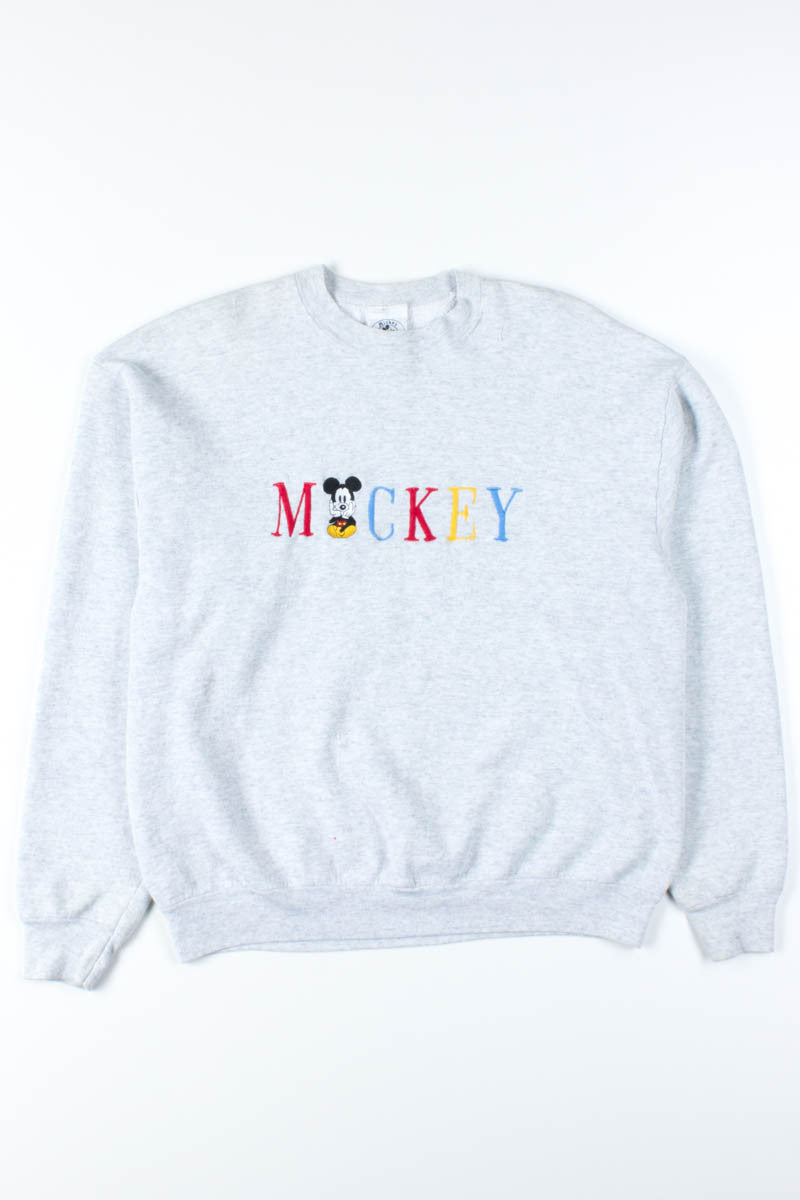 Heather Grey Mickey Sweatshirt