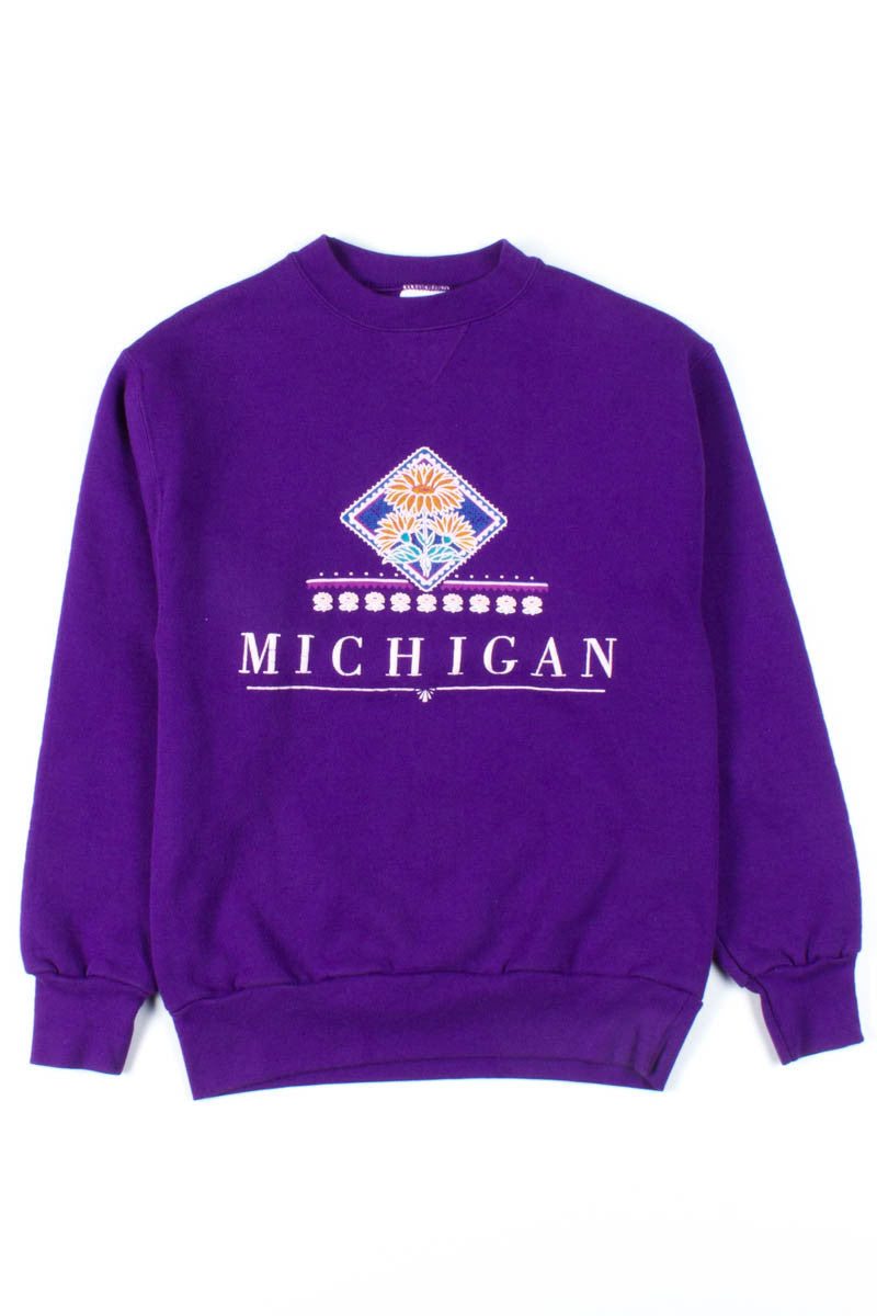 Purple Michigan Sweatshirt