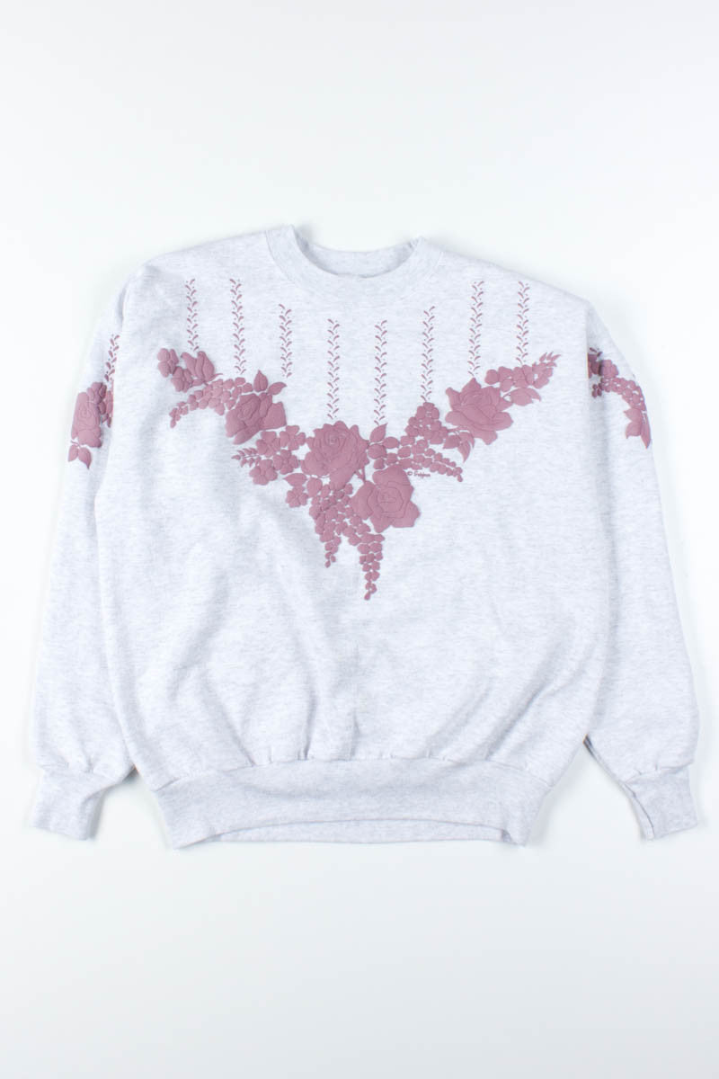 Frabjous Flowers Sweatshirt