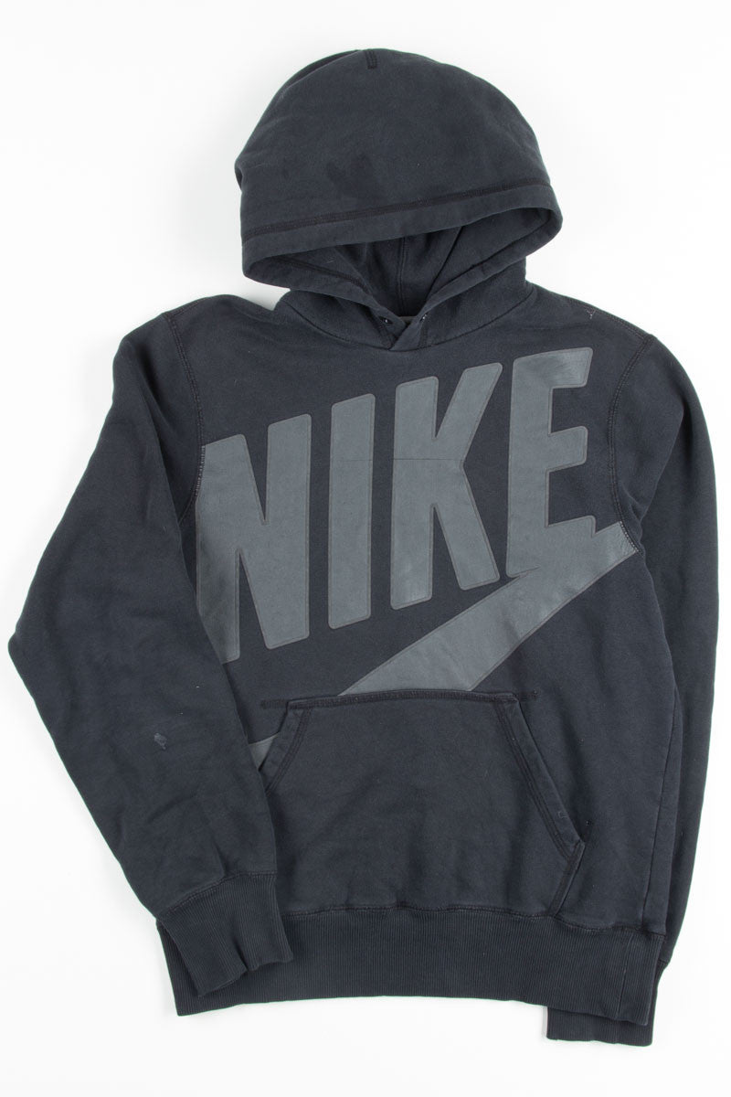 Black Nike Logo Hoodie