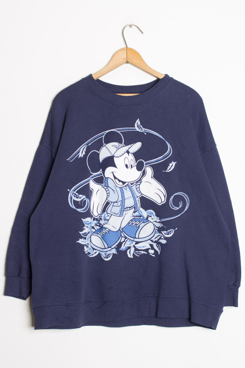 Vintage Fall Mickey Mouse Sweatshirt