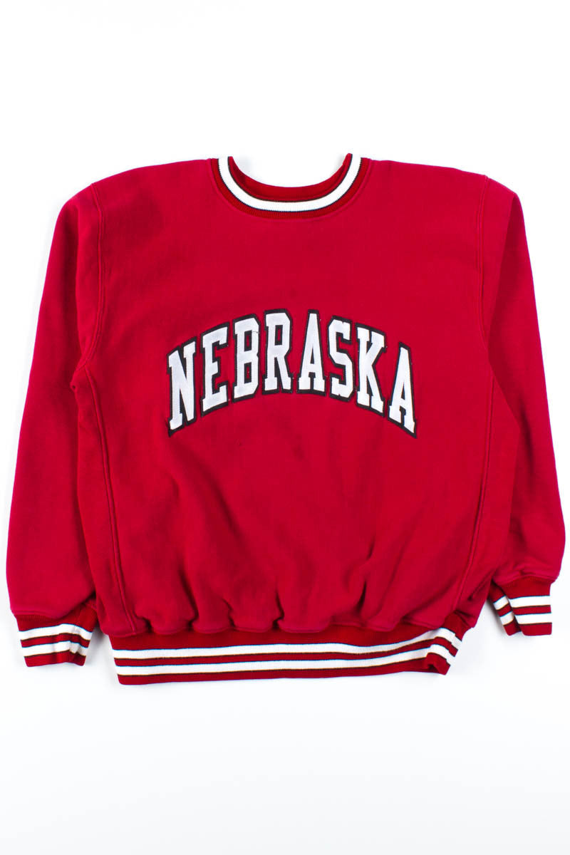 Striped Nebraska Sweatshirt