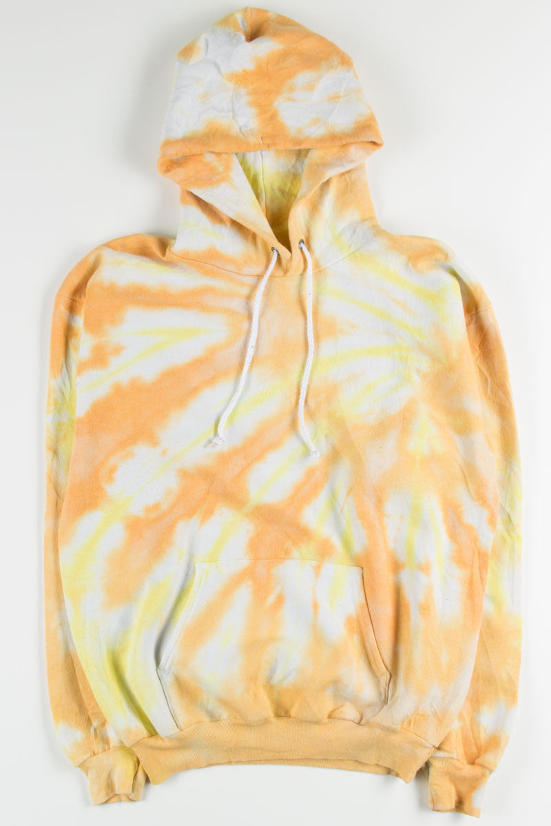 Orange & Yellow Tie Dye Hoodie