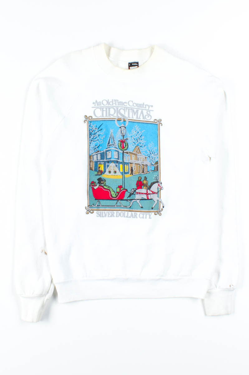 Old-Time Country Christmas Sweatshirt