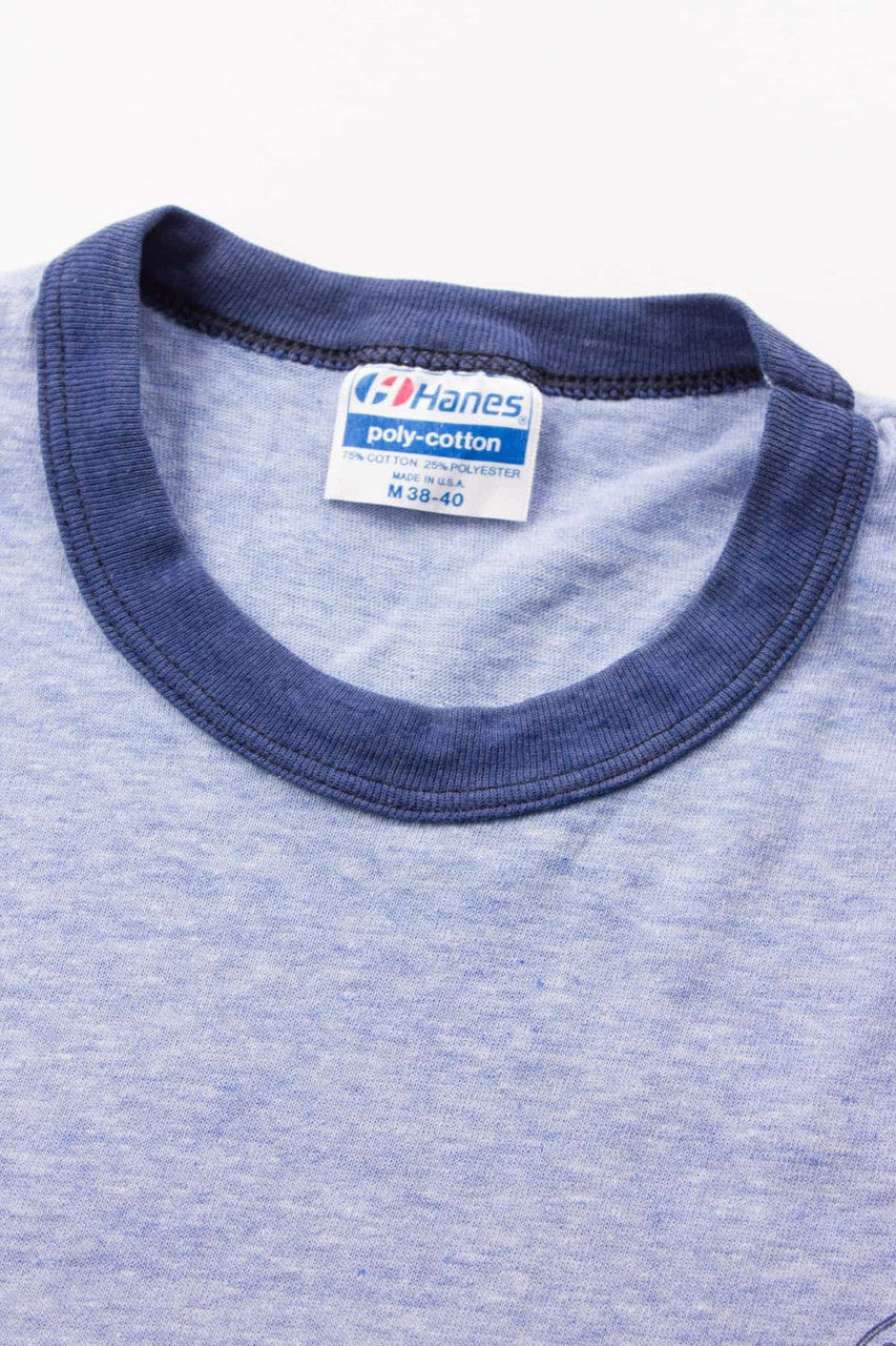 80s Los Angeles Athletic Club Ringer Tee