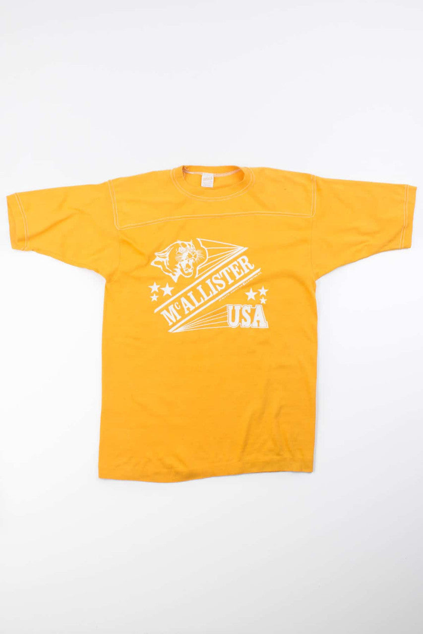 80s McAllister Golden T-Shirt (Single Stitch)