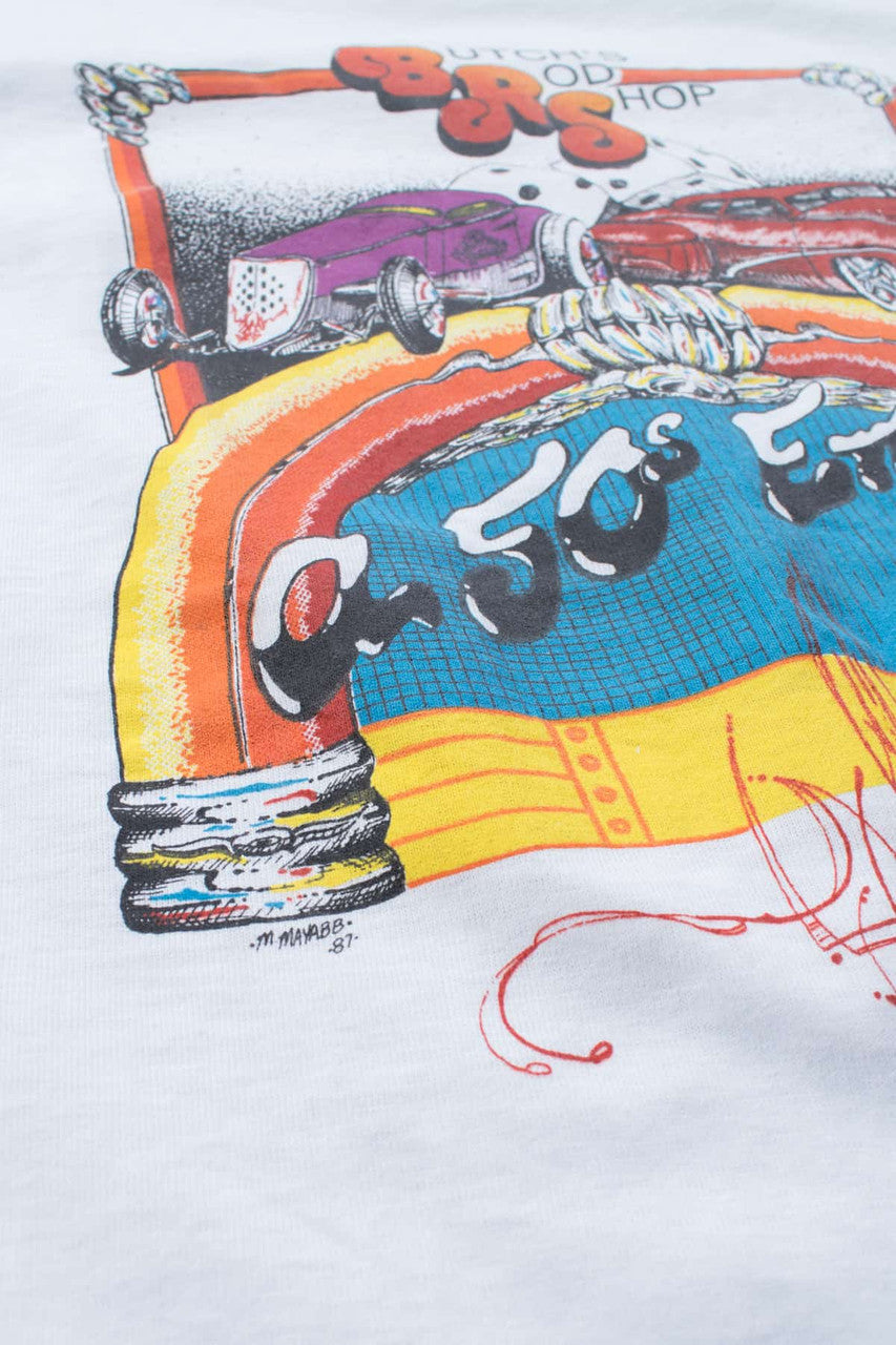 Butch's Rod Shop T-Shirt 87' (Single Stitch)