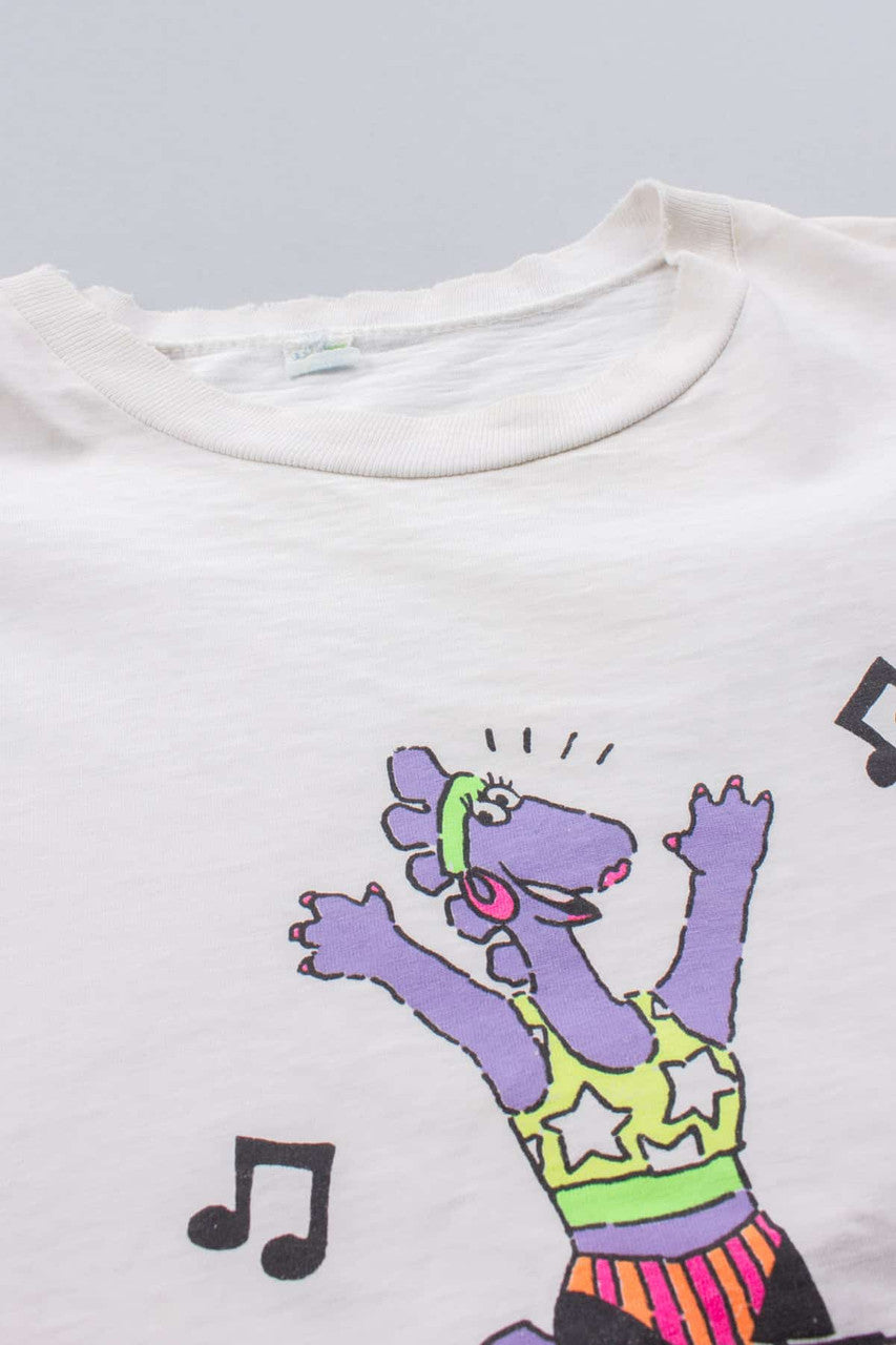 Jazzerciseasaurus Vintage T-Shirt (Single Stitch)