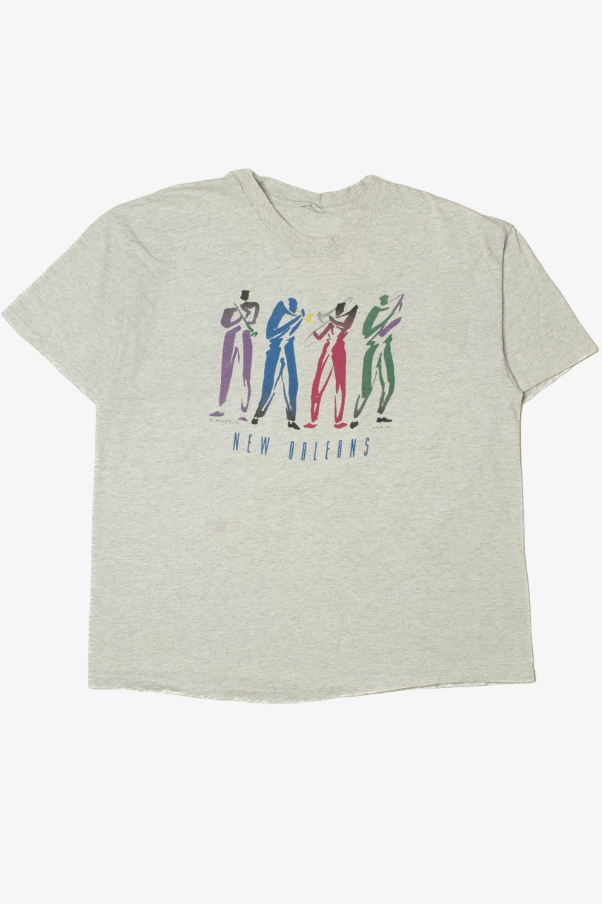 Vintage 1992 "New Orleans" Jazz Quartet T-Shirt