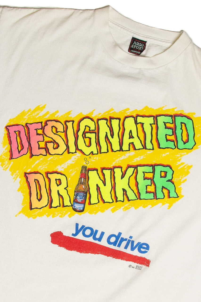 Vintage Designated Drinking Team T-Shirt (1994)