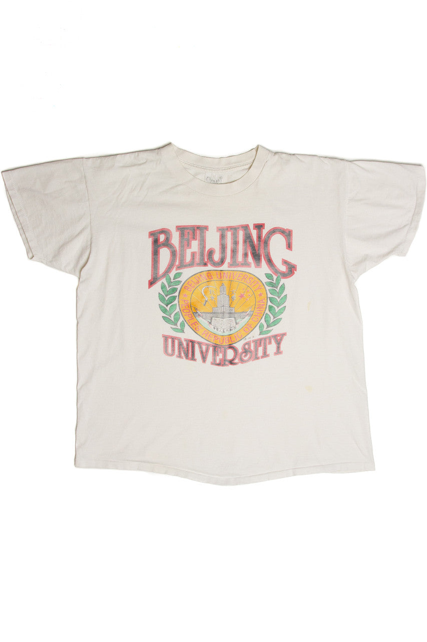 Vintage Beijing University T-Shirt