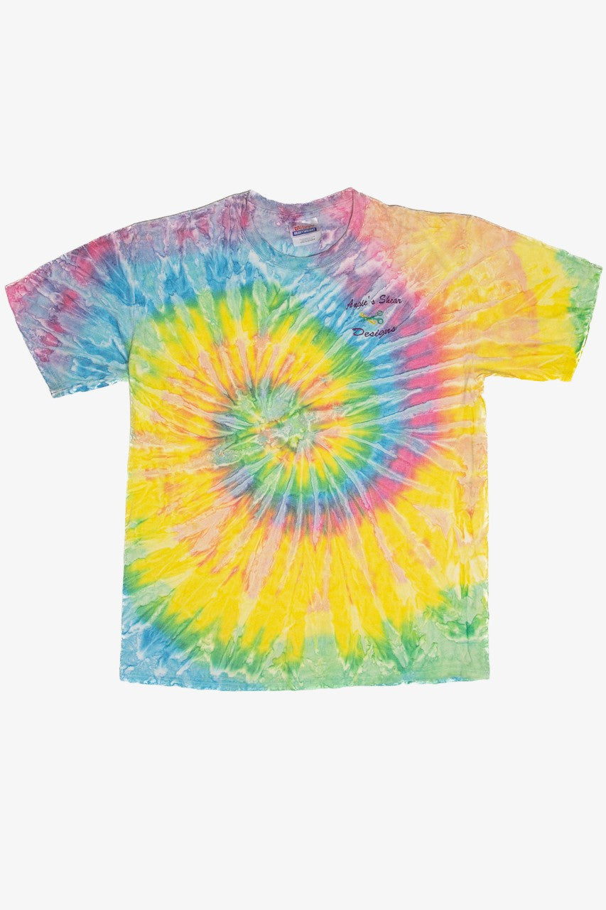 Vintage Angie's Shear Designs Tie-Dye T-Shirt