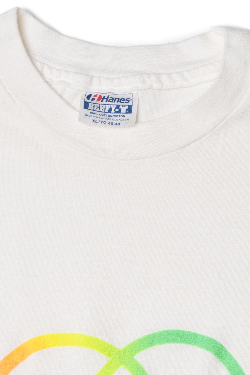 Vintage "Gucci" Embossed Logo Single Stitch T-Shirt