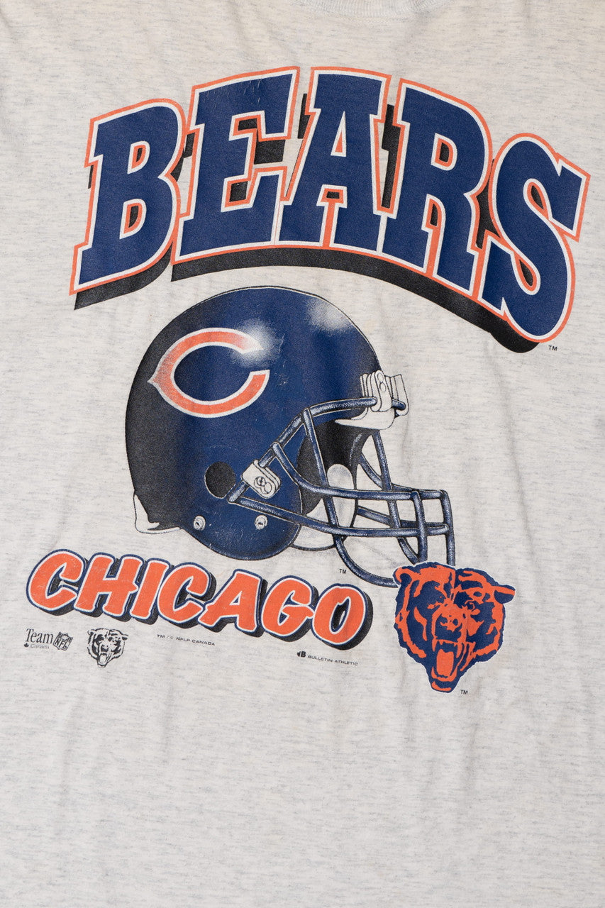 Vintage Chicago Bears NFL Football Single Stitch T-Shirt 10092