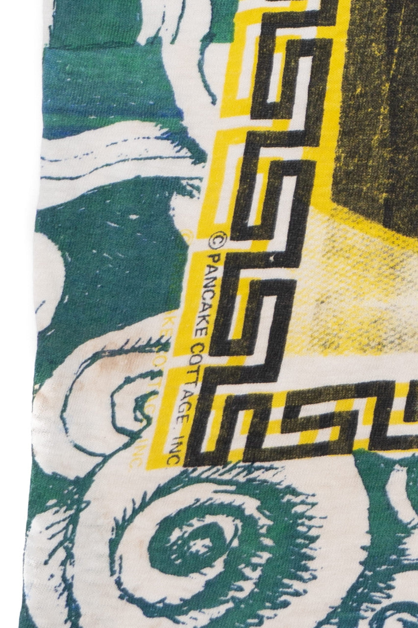 Vintage Distressed Statue Screen Printed T-Shirt