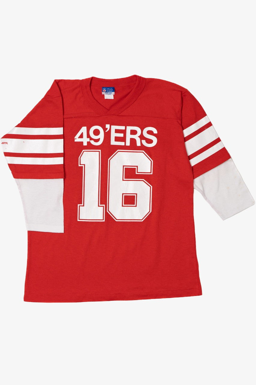 Vintage San Francisco 49'ers "Montana" Double Layered T-Shirt