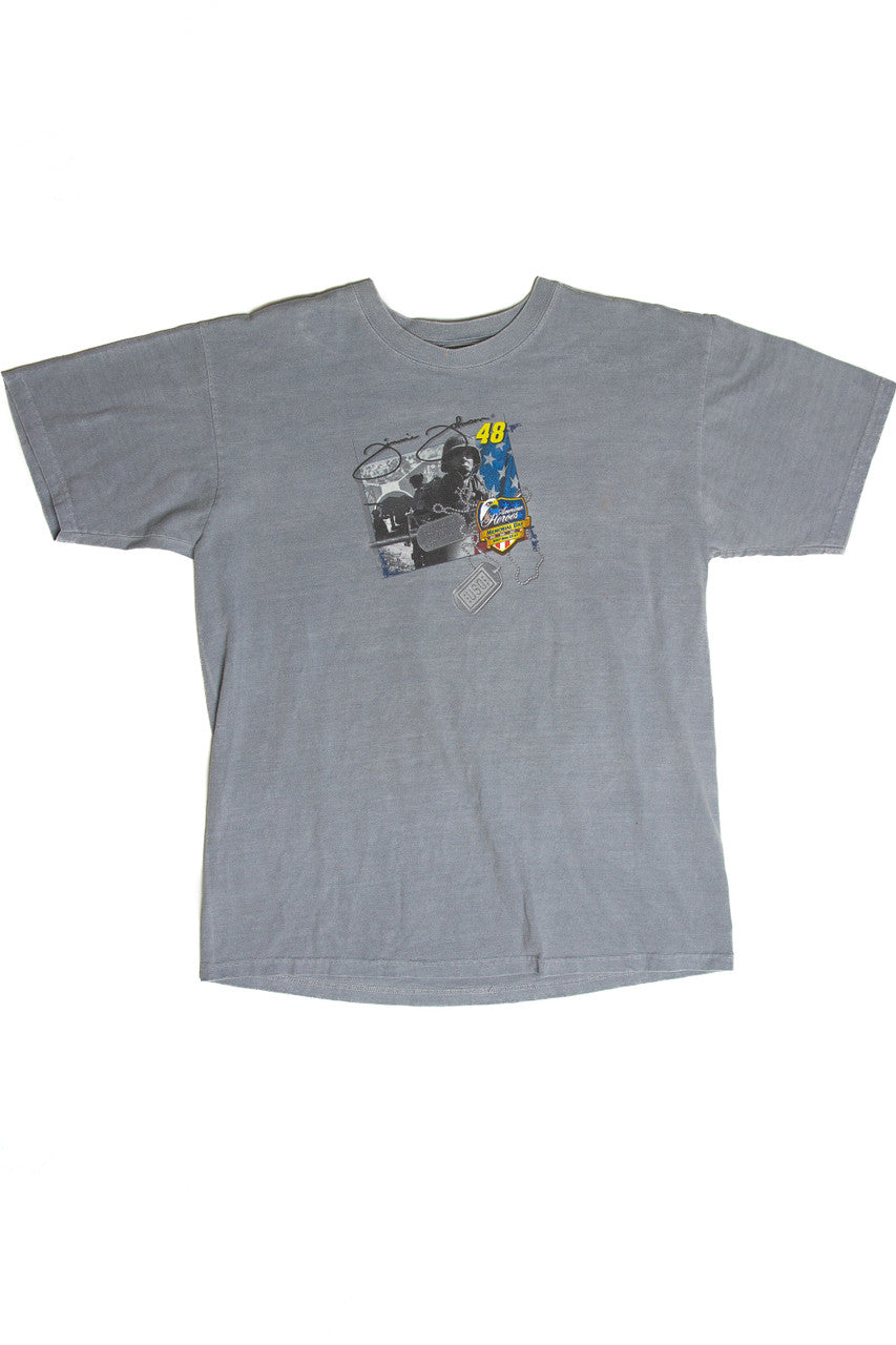 Recycled Jimmie Johnson Memorial Day 2007 T-Shirt