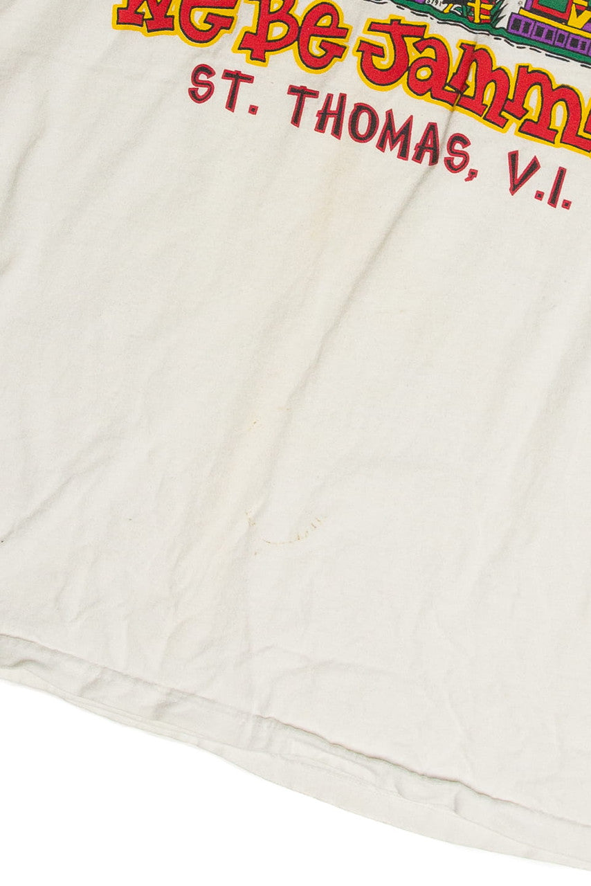 Vintage St. Thomas Island We Be Jammin' T-Shirt