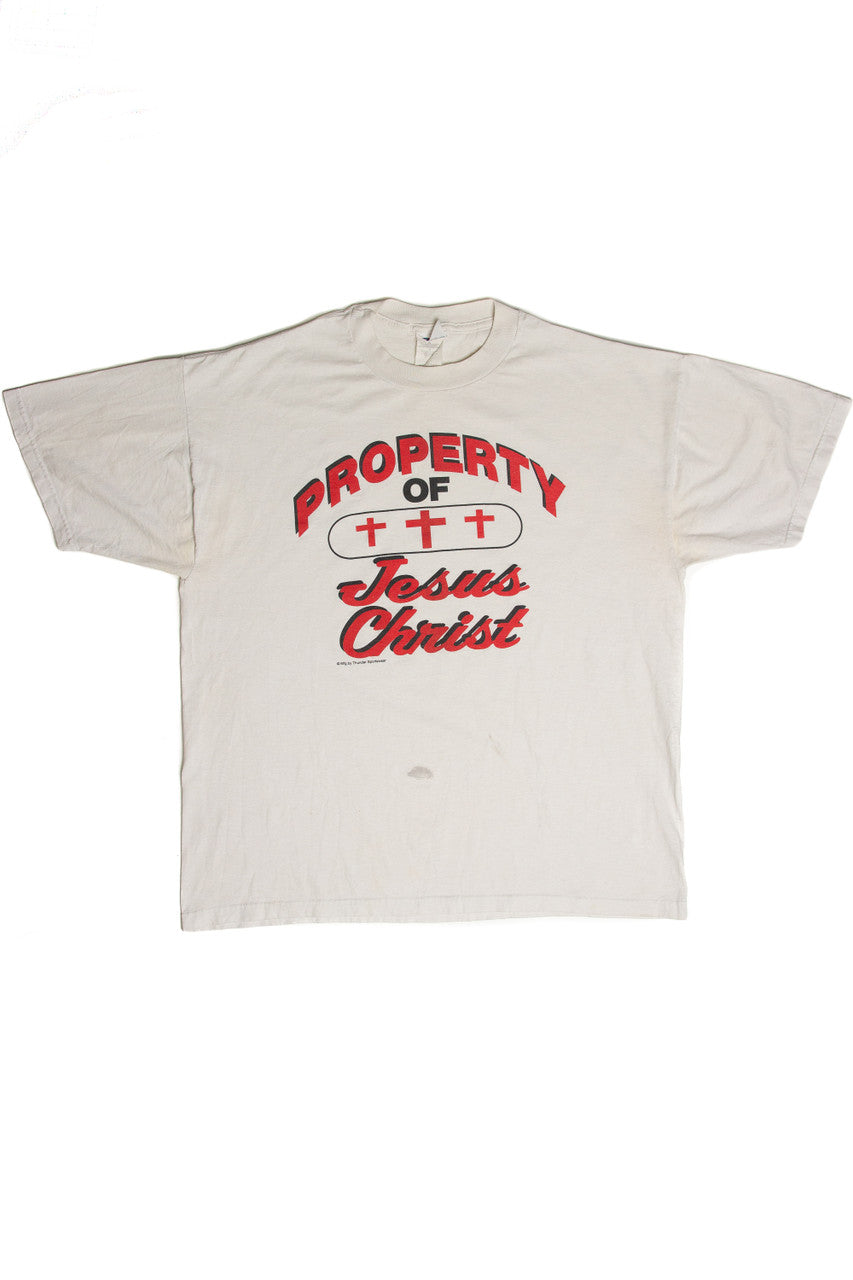 Vintage Property Of Jesus Christ T-Shirt