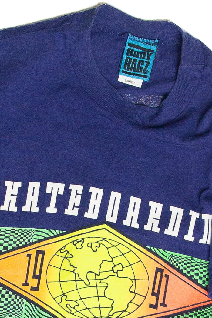 Vintage Skateboarding Global Team T-Shirt (1991)